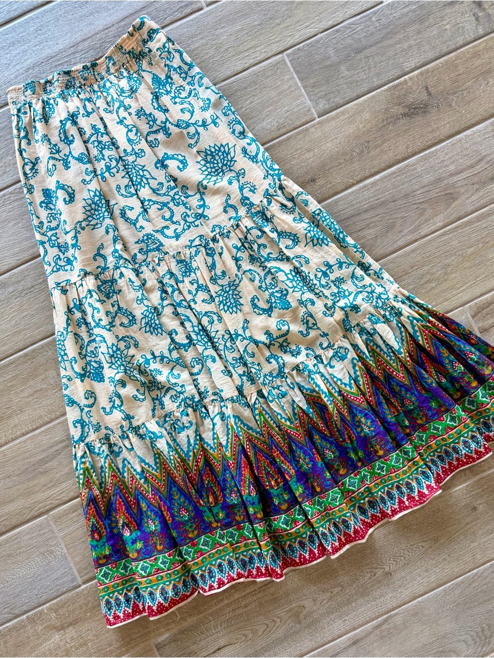 NWOT Free People BOHO Maxi Skirt Size XS - Picture 4 of 4